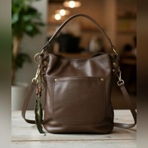 NEW! Patricia Nash Octavia bucket bag with tassel